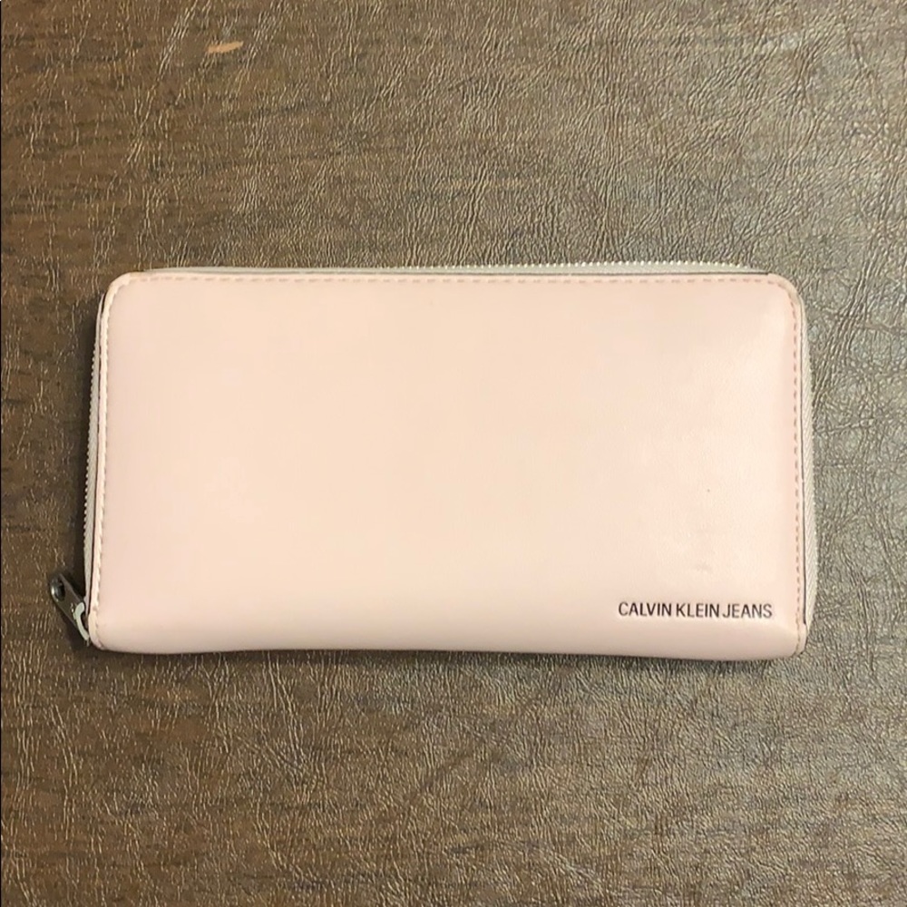 Pink Calvin Klein Jeans Wallet